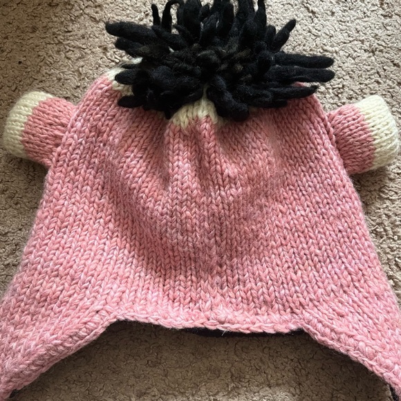 Wool Sock Monkey Hat - Picture 5 of 7